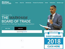 Tablet Screenshot of markhamboard.com